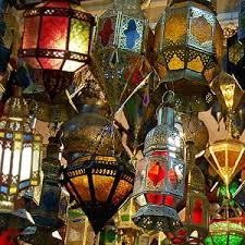 Colored Glass Lanterns