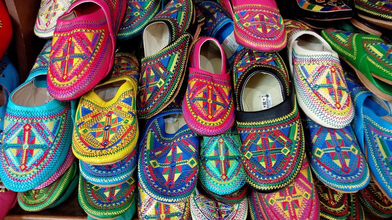 Moroccan Leather and Slippers